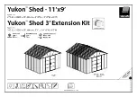 Palram Yukon Shed 11x9 Manual preview