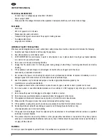 Предварительный просмотр 6 страницы PALSON DENVER Operating Instructions Manual