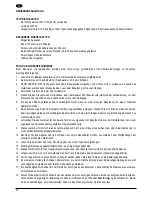 Предварительный просмотр 12 страницы PALSON DENVER Operating Instructions Manual