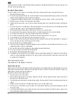 Предварительный просмотр 6 страницы PALSON HOUSTON Operating Instructions Manual
