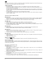 Предварительный просмотр 8 страницы PALSON MIAMI Operating Instructions Manual