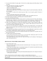 Предварительный просмотр 9 страницы PALSON SAPPHIRE Operating Instructions Manual