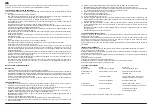 Предварительный просмотр 3 страницы PALSON Supreme Operating Instructions Manual