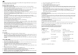 Предварительный просмотр 4 страницы PALSON Supreme Operating Instructions Manual