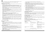 Предварительный просмотр 5 страницы PALSON Supreme Operating Instructions Manual