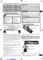 Предварительный просмотр 3 страницы Panaconic SC-HT40 Operating Instructions Manual