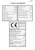 Preview for 15 page of Panadero 19060 Usage And Maintenance Instructions