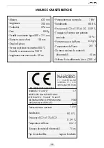 Preview for 30 page of Panadero 19060 Usage And Maintenance Instructions