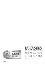 Preview for 46 page of Panadero 19060 Usage And Maintenance Instructions