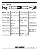 Panamax M4300-PM Manual preview