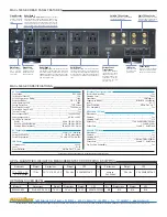 Preview for 2 page of Panamax M5300-EX Specifications