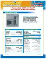 Panamax MIW-B&O MIW010 Datasheet preview