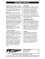 Preview for 2 page of Panamax PF Power MAX IN-WALL MIW-SURGE-1 Installation Instructions