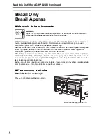 Предварительный просмотр 4 страницы Panasonic AG-HPD24PJ Operating Instructions Manual