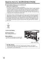 Предварительный просмотр 10 страницы Panasonic AG-HPD24PJ Operating Instructions Manual