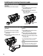 Preview for 16 page of Panasonic AG-HVX202AEN Operating Instructions Manual