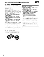 Preview for 30 page of Panasonic AG-HVX202AEN Operating Instructions Manual