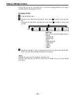 Предварительный просмотр 26 страницы Panasonic AJD440 - DVCPRO PLAYER Operating Instructions Manual