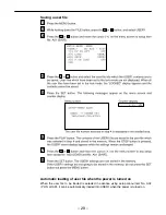 Предварительный просмотр 29 страницы Panasonic AJD440 - DVCPRO PLAYER Operating Instructions Manual