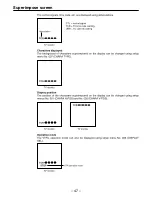 Предварительный просмотр 47 страницы Panasonic AJD440 - DVCPRO PLAYER Operating Instructions Manual