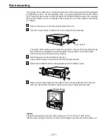 Предварительный просмотр 51 страницы Panasonic AJD440 - DVCPRO PLAYER Operating Instructions Manual