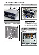 Предварительный просмотр 74 страницы Panasonic AJSD955B - DVCPRO50 STUDIO DECK Service Manual