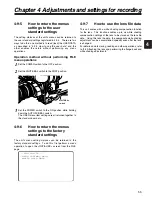 Preview for 55 page of Panasonic AJSDX900P - 24P DVCPRO 50 Operating Instructions Manual