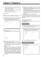 Preview for 62 page of Panasonic AJSDX900P - 24P DVCPRO 50 Operating Instructions Manual