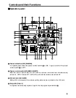 Предварительный просмотр 5 страницы Panasonic AKHRP900P - CAMERA CONTROLLER HC Operating Instructions Manual