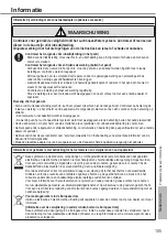 Preview for 105 page of Panasonic Aquarea WH-SDC12H6E5 Operating Instructions Manual