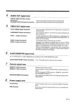 Предварительный просмотр 13 страницы Panasonic AU-65H Operating Instructions Manual