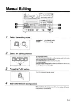 Предварительный просмотр 31 страницы Panasonic AU-65H Operating Instructions Manual