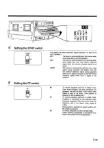 Предварительный просмотр 39 страницы Panasonic AU-65H Operating Instructions Manual