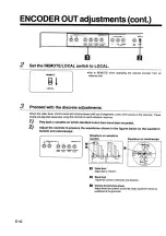 Предварительный просмотр 42 страницы Panasonic AU-65H Operating Instructions Manual