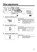 Предварительный просмотр 45 страницы Panasonic AU-65H Operating Instructions Manual