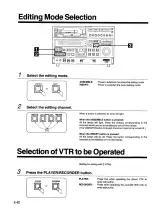 Предварительный просмотр 62 страницы Panasonic AU-65H Operating Instructions Manual