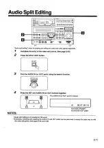 Предварительный просмотр 71 страницы Panasonic AU-65H Operating Instructions Manual