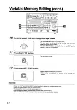 Предварительный просмотр 74 страницы Panasonic AU-65H Operating Instructions Manual