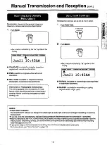 Предварительный просмотр 11 страницы Panasonic AUTO-LOGIC KX-F120 Operating Instructions Manual