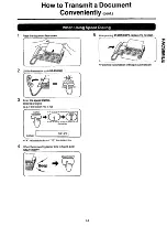 Предварительный просмотр 17 страницы Panasonic AUTO-LOGIC KX-F120 Operating Instructions Manual