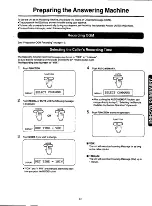 Предварительный просмотр 29 страницы Panasonic AUTO-LOGIC KX-F120 Operating Instructions Manual