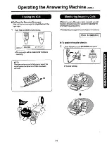 Предварительный просмотр 33 страницы Panasonic AUTO-LOGIC KX-F120 Operating Instructions Manual