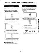 Предварительный просмотр 37 страницы Panasonic AUTO-LOGIC KX-F120 Operating Instructions Manual