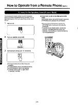 Предварительный просмотр 38 страницы Panasonic AUTO-LOGIC KX-F120 Operating Instructions Manual