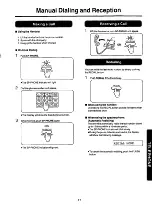 Предварительный просмотр 41 страницы Panasonic AUTO-LOGIC KX-F120 Operating Instructions Manual