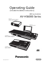 Panasonic AV-HS6000 Operation Manual preview