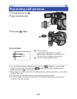 Preview for 28 page of Panasonic AVCCAM AG-AC8PJ Operating Instructions Manual