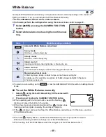 Preview for 40 page of Panasonic AVCCAM AG-AC8PJ Operating Instructions Manual