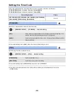 Preview for 44 page of Panasonic AVCCAM AG-AC8PJ Operating Instructions Manual