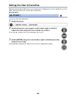 Preview for 46 page of Panasonic AVCCAM AG-AC8PJ Operating Instructions Manual